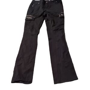 Miss Me Black Cargo Pants Size 26